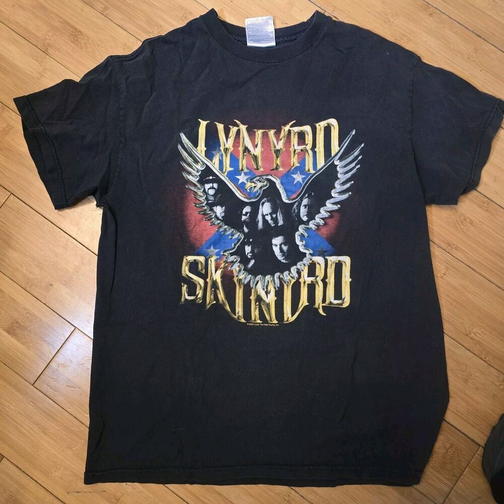VTG Lynyrd Skynyrd "Outta The Hole" Concert Single Stitch T-Shirt Men's Short M
